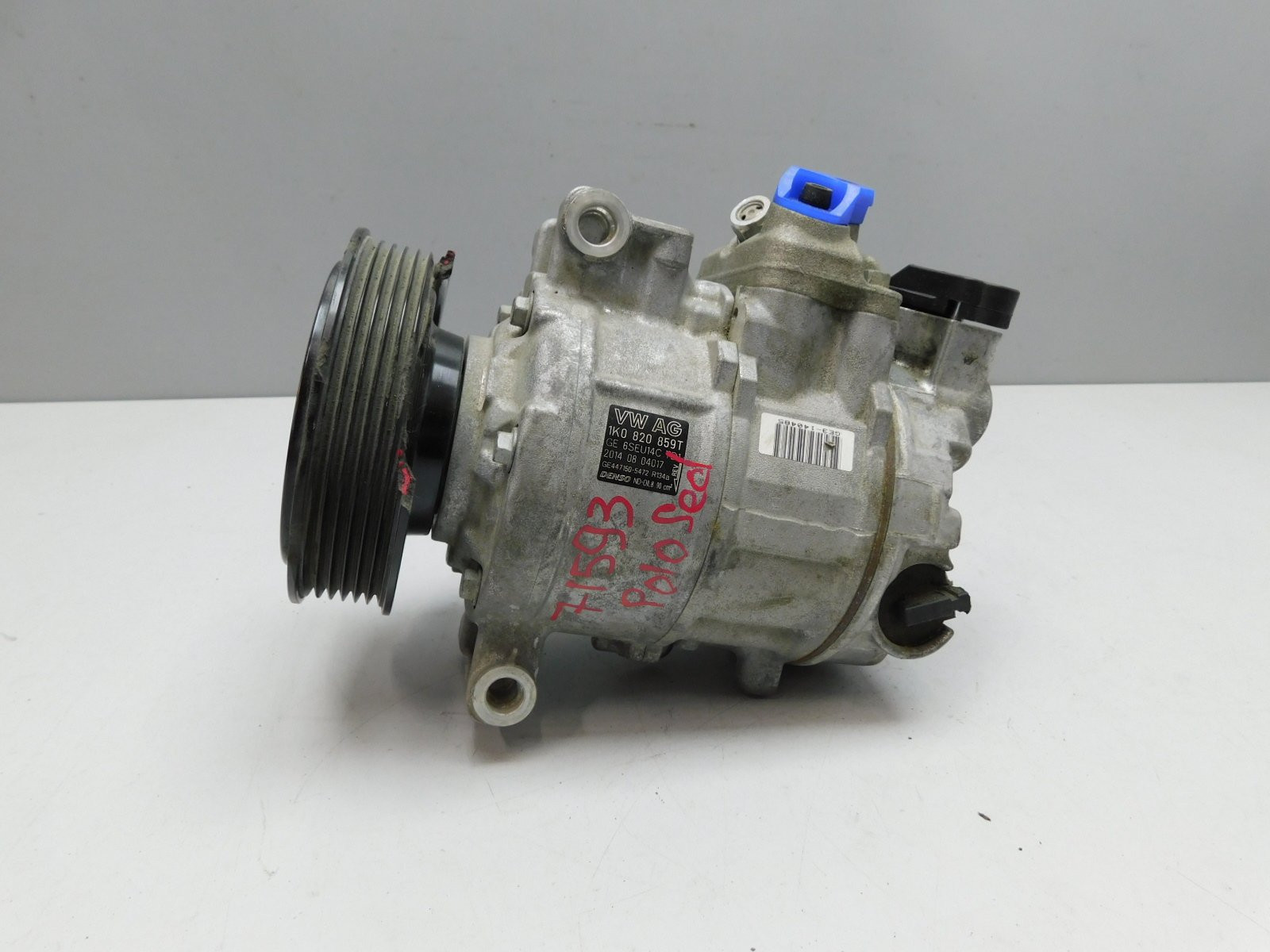 Компрессор кондиционера Volkswagen Polo Sedan 2011-2020