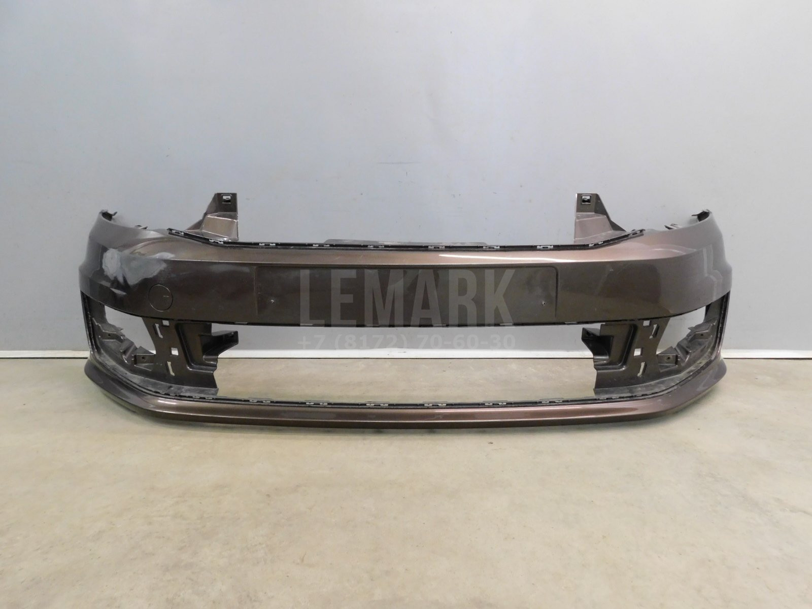 Бампер передний Volkswagen Polo Sedan 2011-2020 6RU807221A