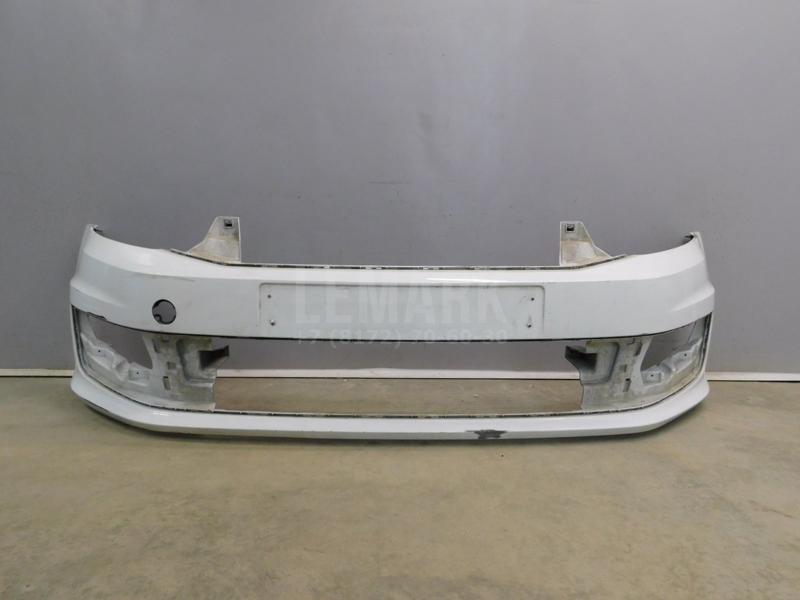Бампер передний Volkswagen Polo Sedan 2011-2020 6RU807221A