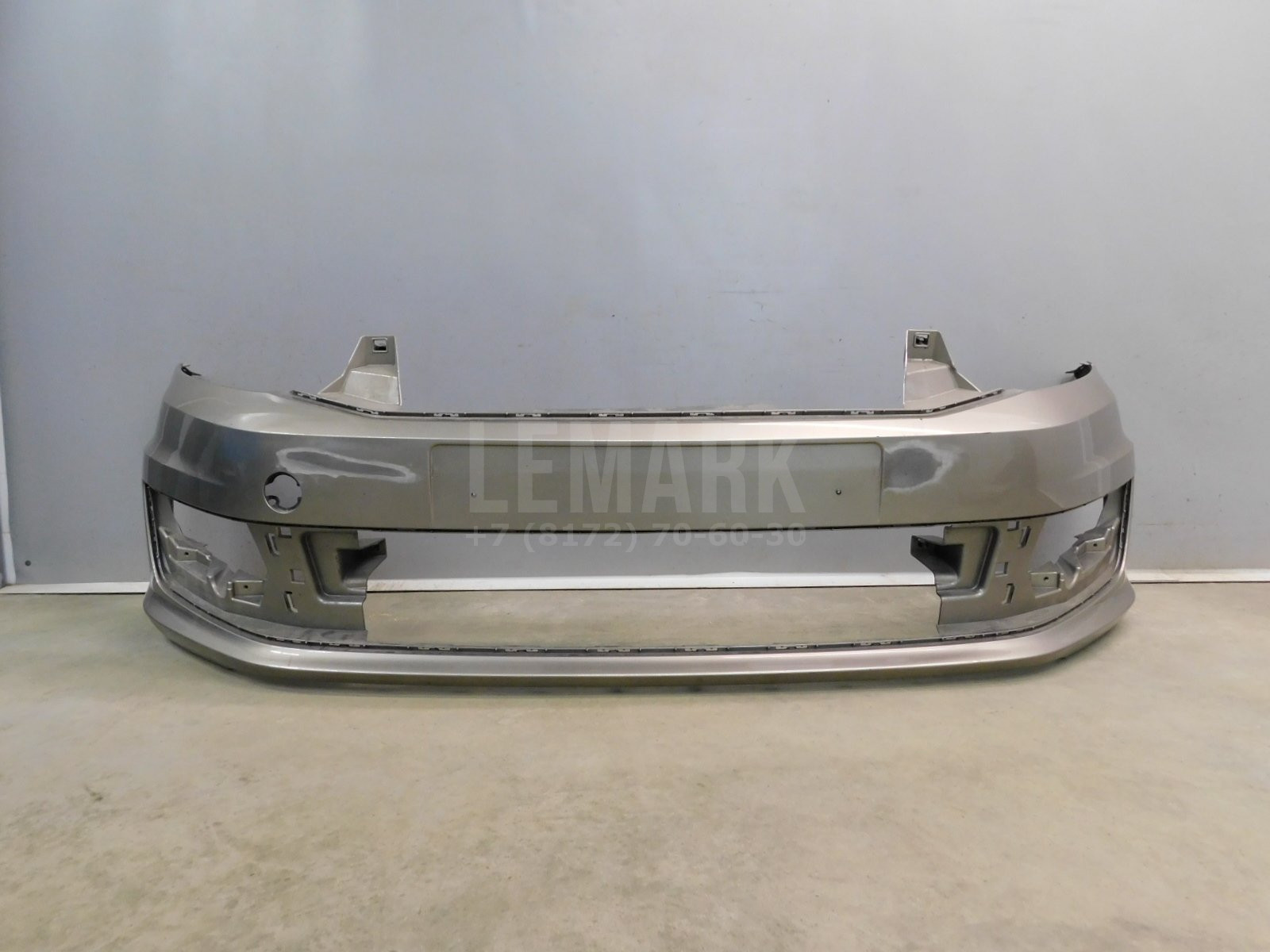 Бампер передний Volkswagen Polo Sedan 2011-2020 6RU807221A