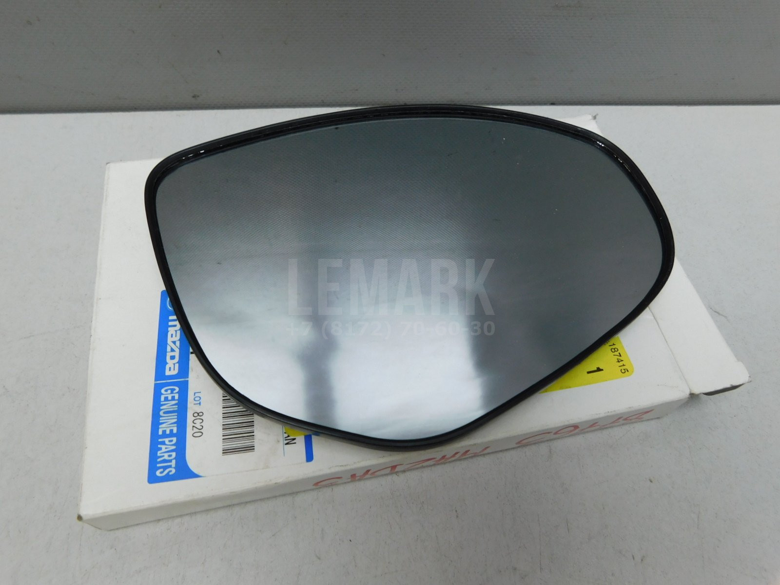Стекло зеркала правого Mazda 3 (BL) 2008-2013 GS1E691G1A