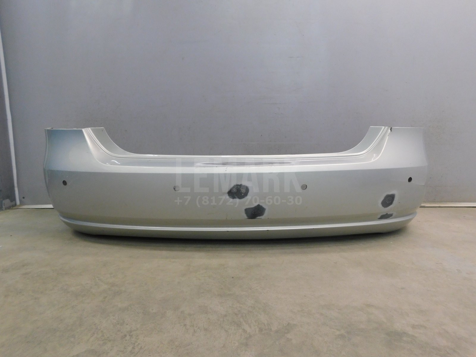 Бампер задний Volkswagen Polo Sedan 2011-2020 6RU807421