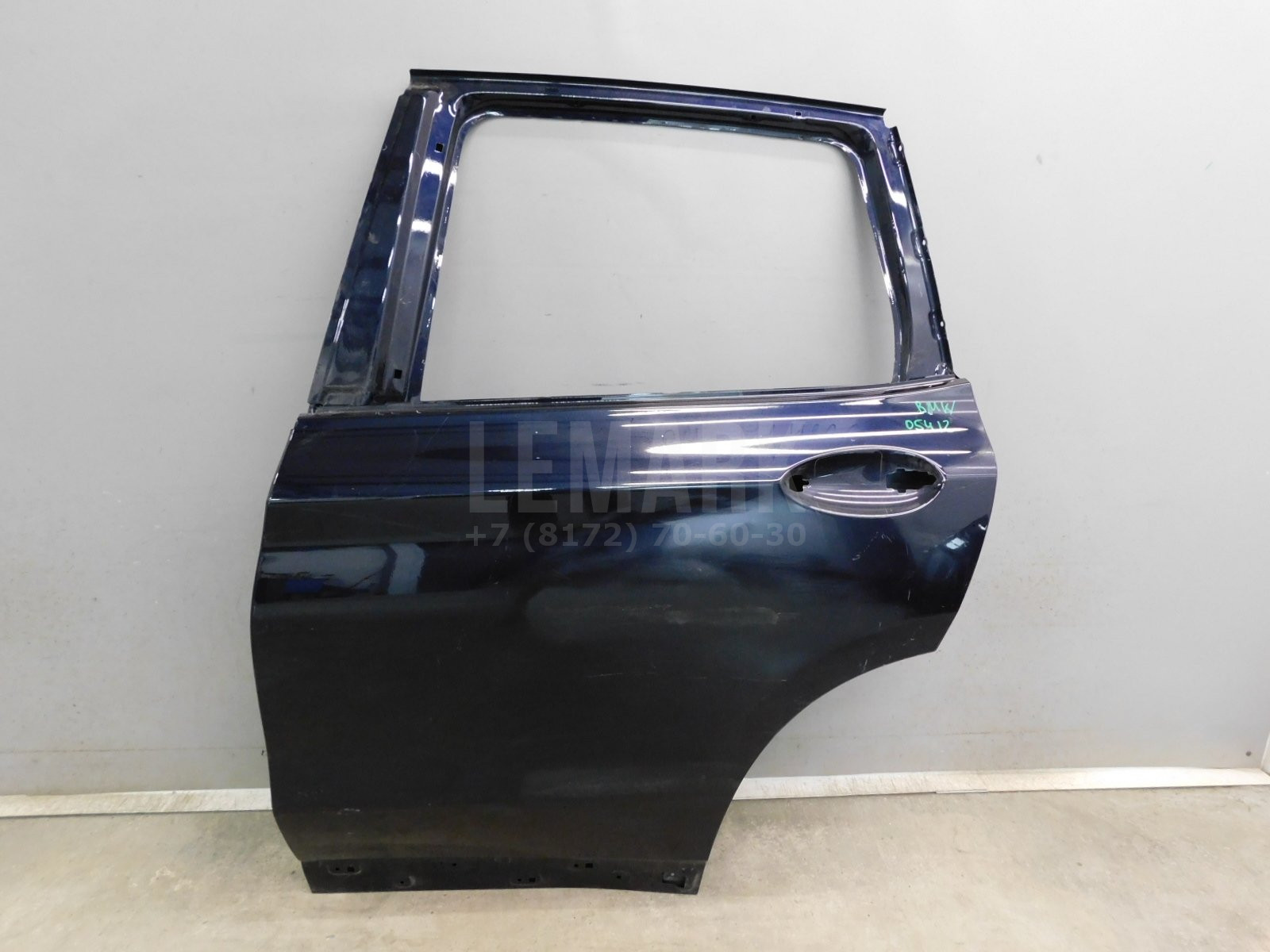 Дверь задняя левая BMW X3 G01 2017> 41007465533
