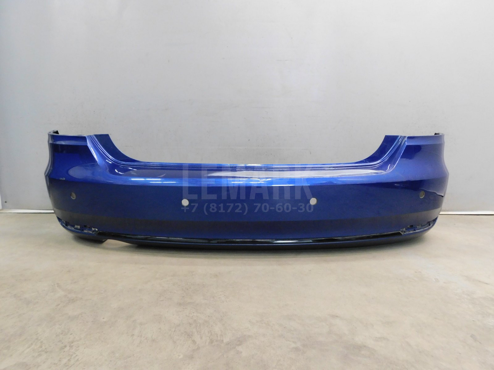 Бампер задний Volkswagen Polo Sedan 2011-2020 6RU807421D