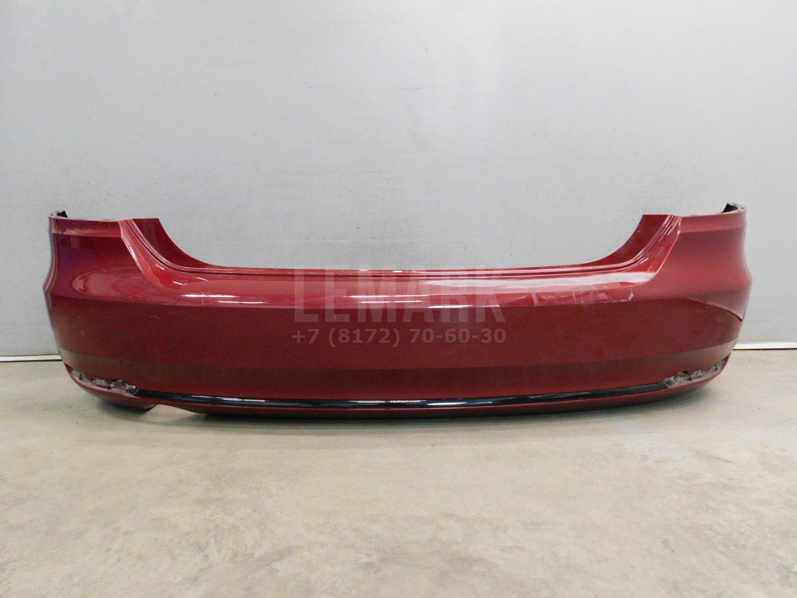 Бампер задний Volkswagen Polo Sedan 2011-2020 6RU807421D