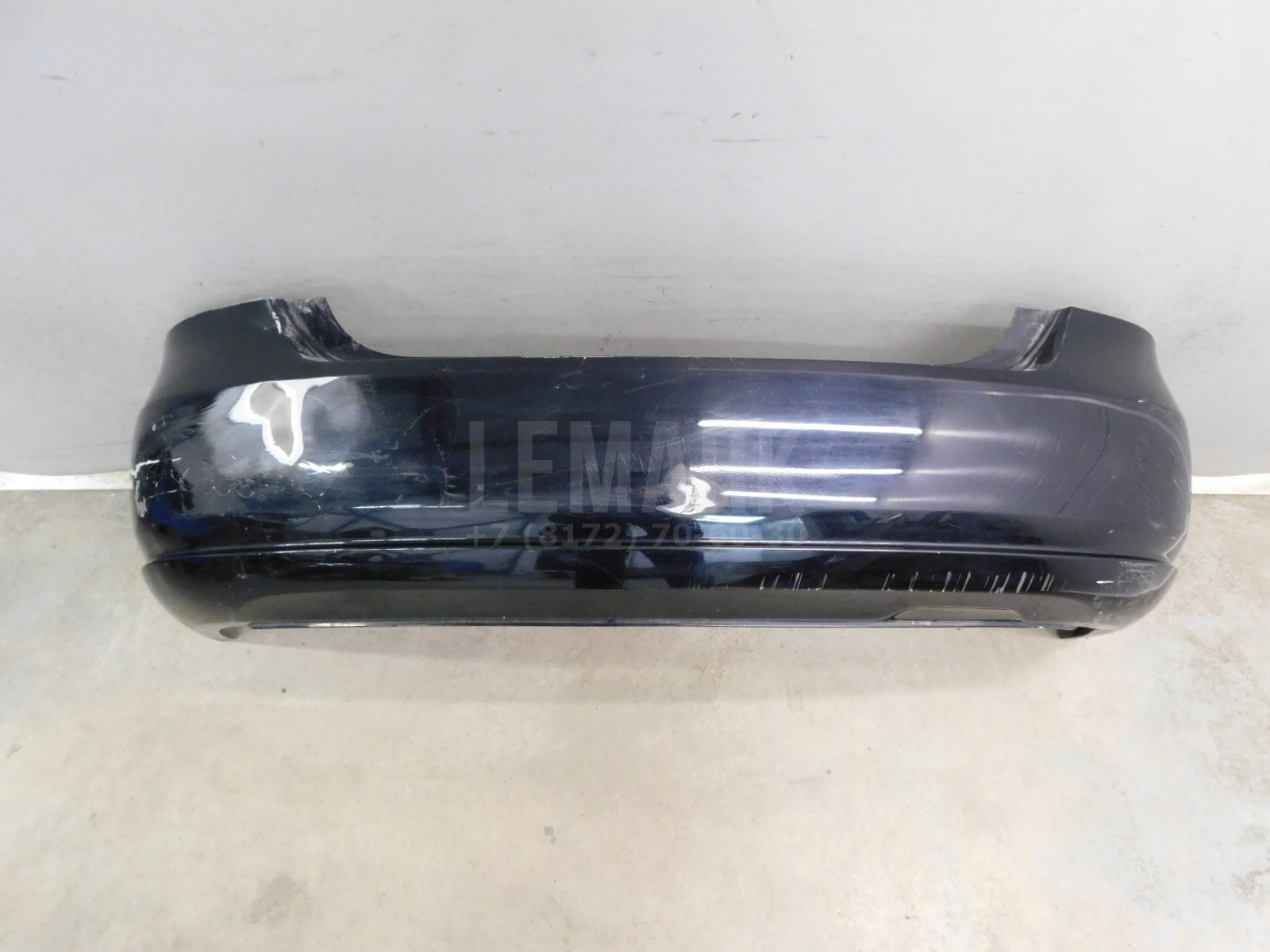 Бампер задний Volkswagen Polo Sedan 2011-2020 6RU807421