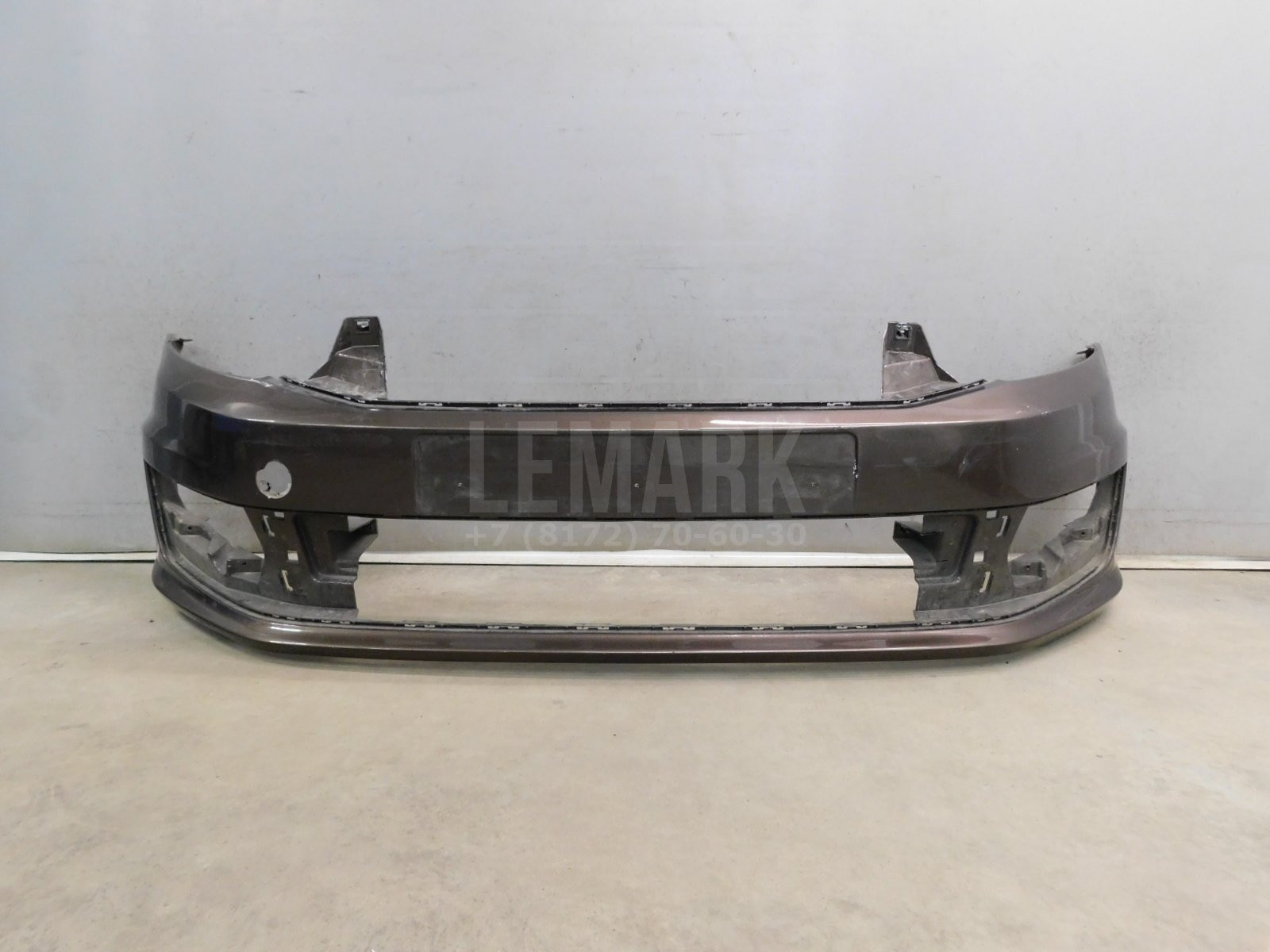 Бампер передний Volkswagen Polo Sedan 2011-2020 6RU807221A
