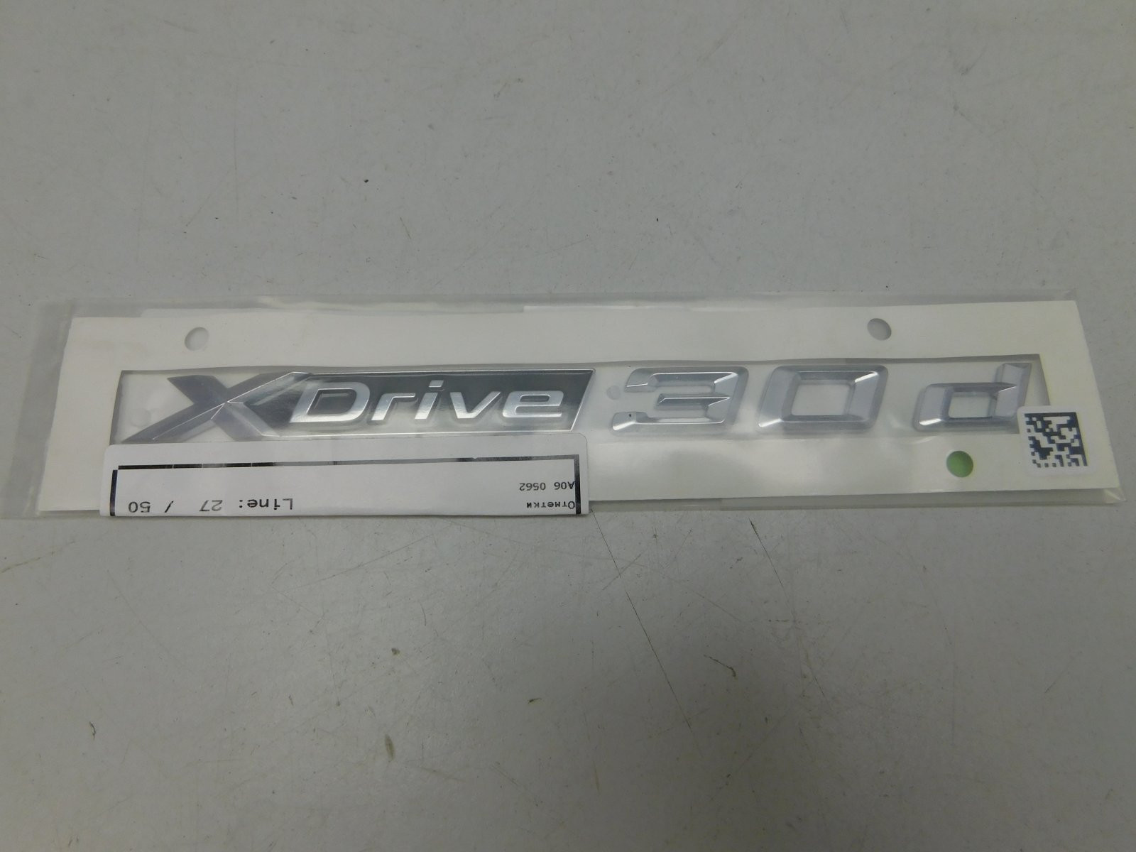 Эмблема BMW X5 G05 2018>