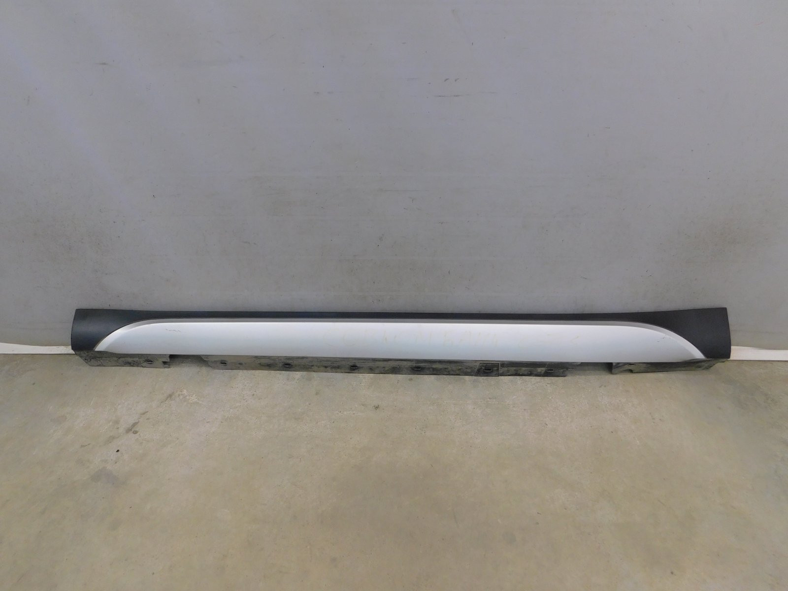 Накладка на порог BMW X1 E84 2009-2015